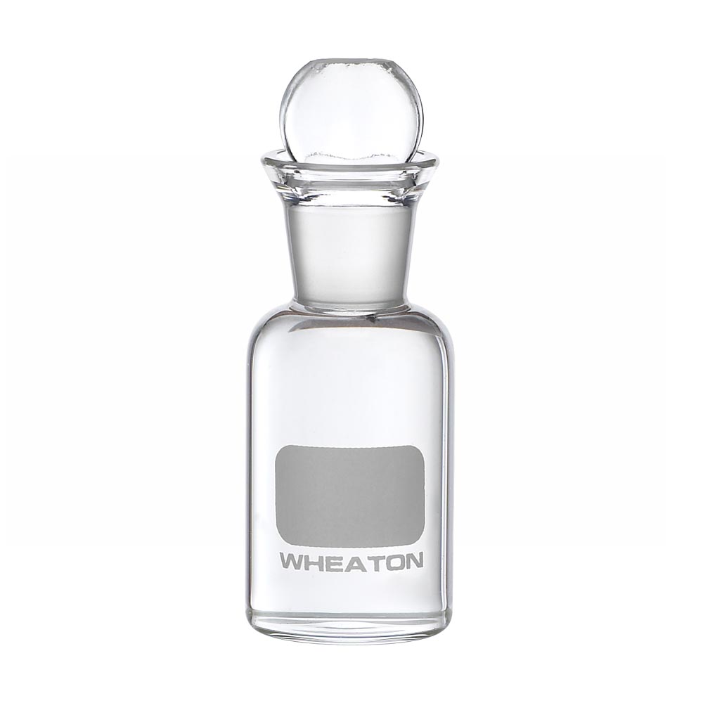 WHEATON 生化需氧量瓶 BOD瓶 60 mL 無序列 玻璃pennyhead塞 36個/盒