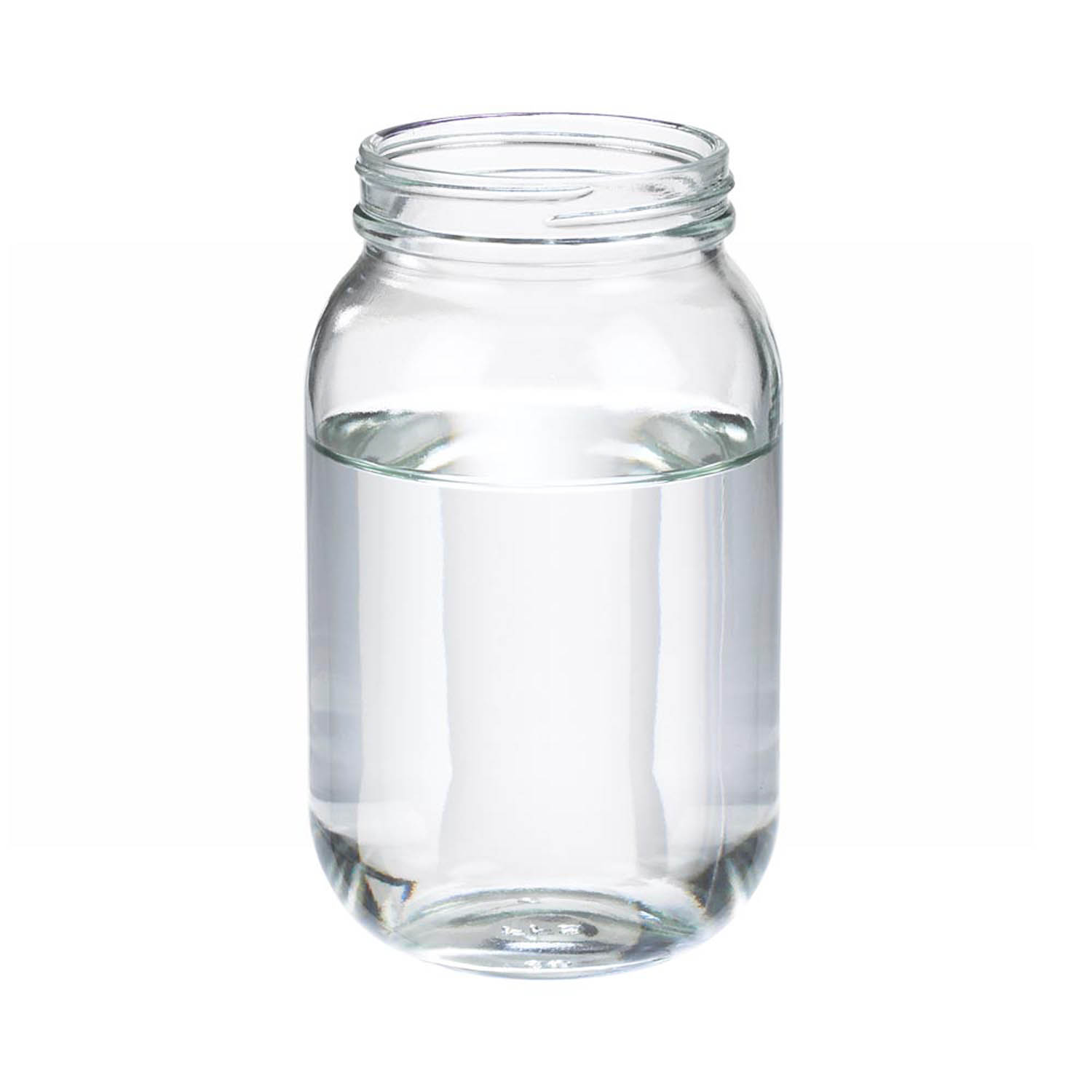 WHEATON 500mL 無色透明標準廣口瓶 無蓋 24個/盒