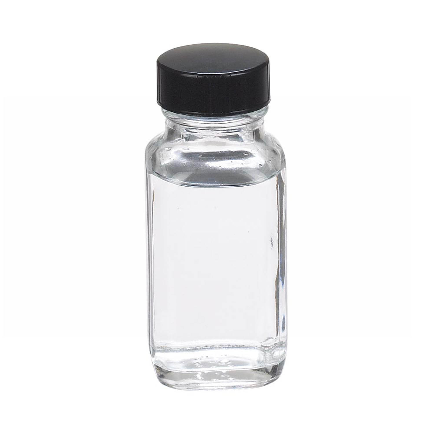 WHEATON 60mL 無色透明法國方形瓶 黑酚醛樹脂蓋 橡膠墊 48個(gè)/盒