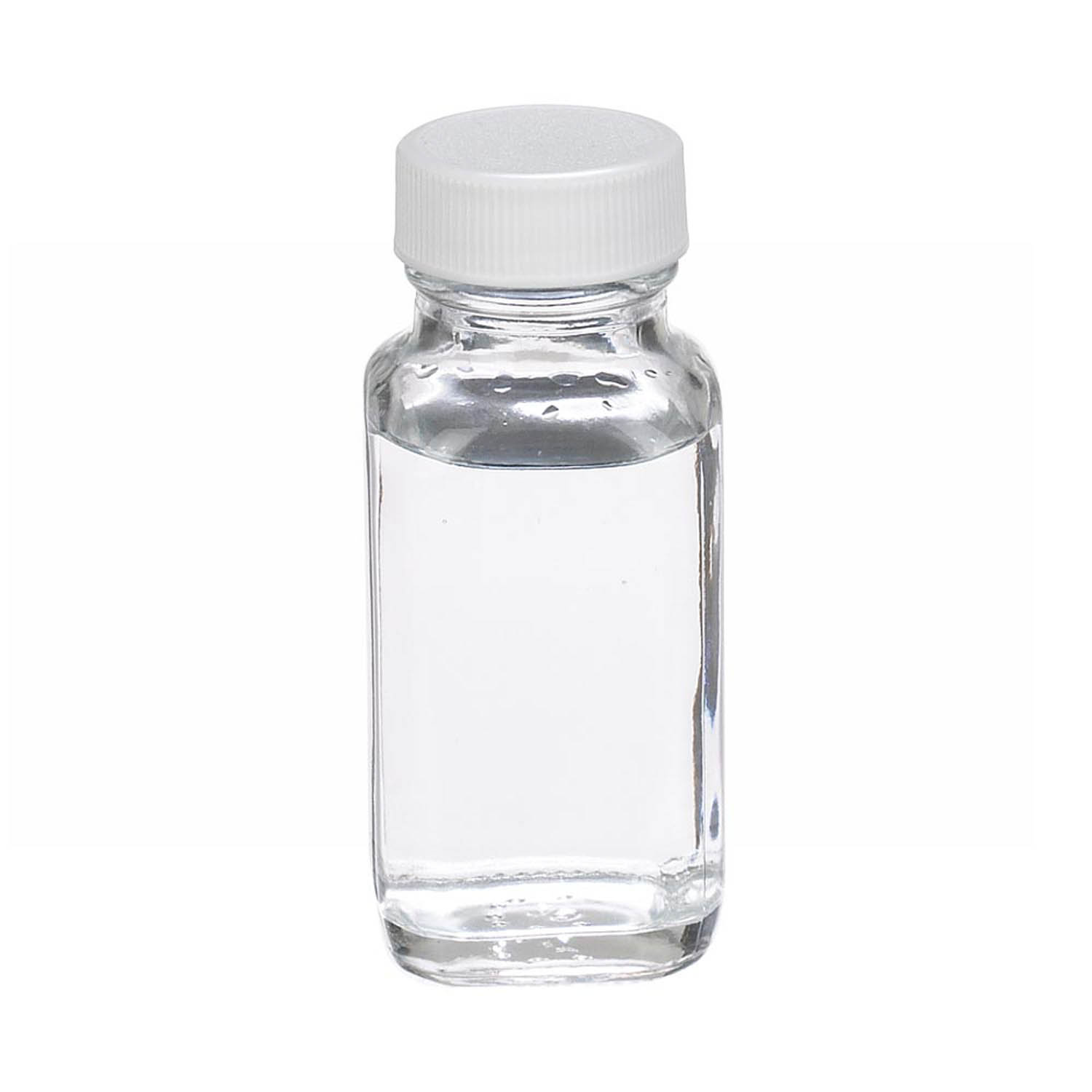 WHEATON 60mL 無色透明法國(guó)方形瓶 白色聚丙烯蓋 PTFE表面的聚乙烯墊 48個(gè)/盒