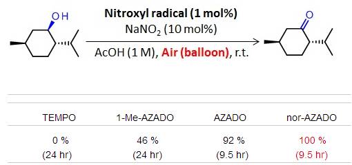 用于醇類氧化的超高活性有機(jī)催化劑nor-AZADO