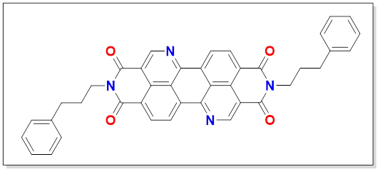 n型有機半導體材料                              PhC2-BQQDI和PhC3-BQQDI