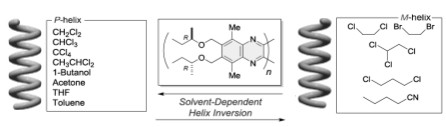 螺旋聚喹喔啉類手性磷化氫                              Polyquinoxaline-based Helically Chiral Phosphine