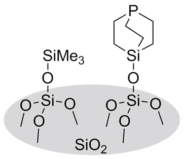 二氧化硅負(fù)載型籠型膦                              Silica-SMAP